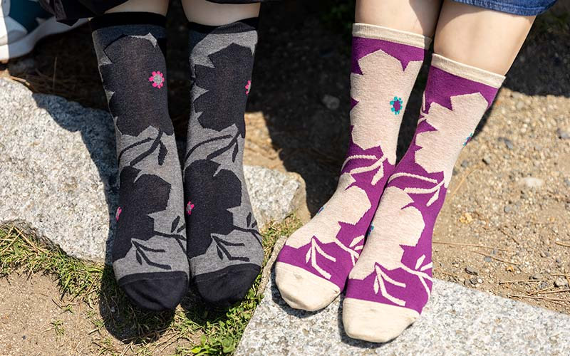 亥之吉くつした 靴下マーガレット