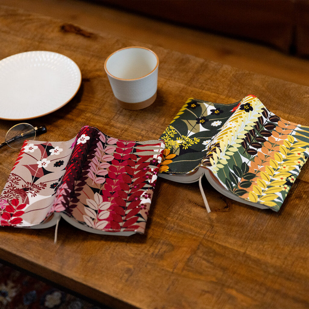 文庫本ブックカバー「しょくぶつえん」