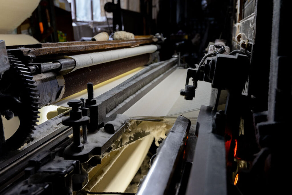 中矢パイル×亥之吉モケットはっぱドット