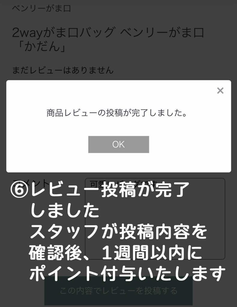 (6)亥之吉レビューでもれなくポイントプレゼント